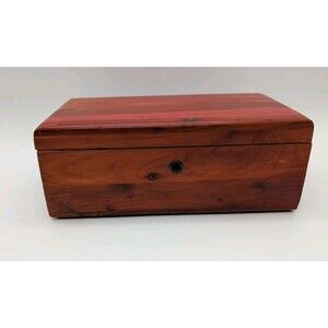 The Lane Company Mini Cedar Chest Trinket Jewelry Box MD Pruitt's Phx AZ  NO KEY